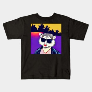 Awesome Possum 1980s poster Kids T-Shirt